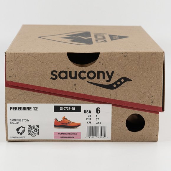 Saucony Women's Peregrine 12 'Campfire Story' S10737-65 Running Jogging Sneakers - Picture 10 of 12
